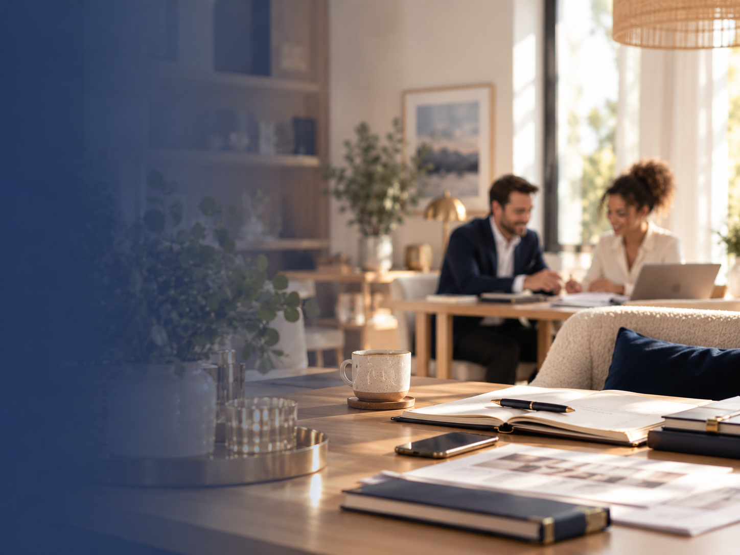 Espace de travail élégant — Assistance AB Excellence