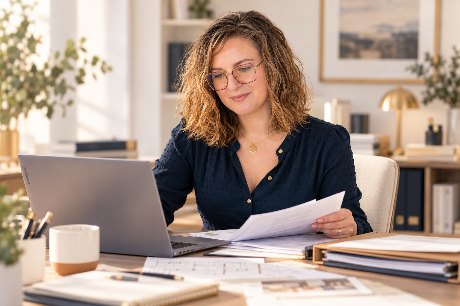 Aurélia Berthaud - back-office immobilier