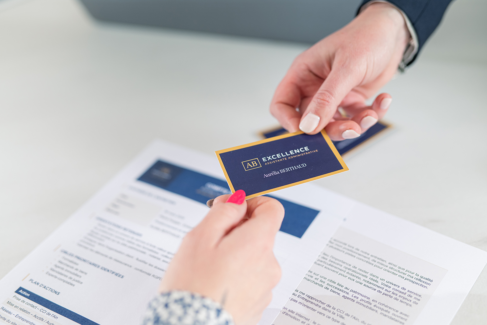 Prenons contact - Aurélia Berthaud, AB Excellence